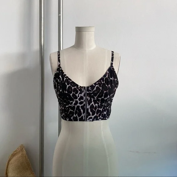NWT Flook/. Flook the Label zip up bra top - Picture 7 of 7